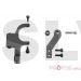 MSH71084	Tail pitch lever (set)   Protos Max 700/800